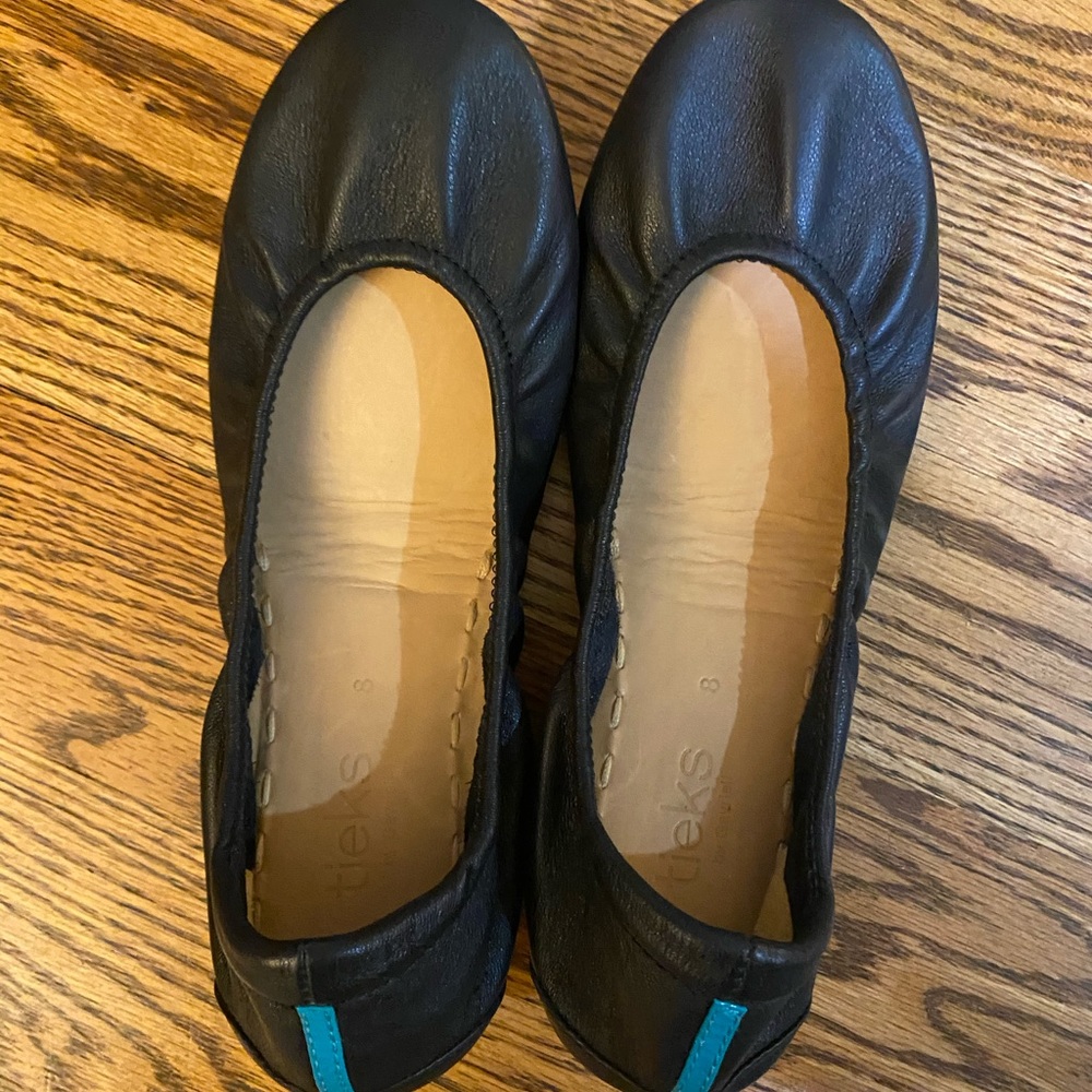 Tieks - Black - Size 8
